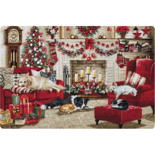 (image for) Pets Interior Counted Cross Stitch Kit
